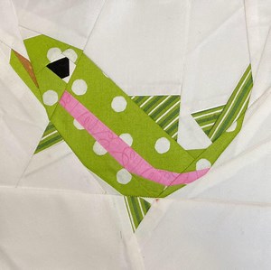 Trout Fish Quilt Block Paper Piecing Pattern (PDF) - Etsy