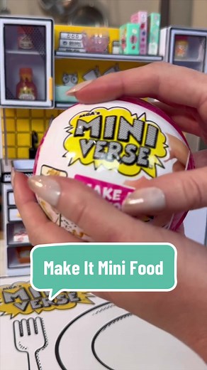 Anyone else obsessed with @Miniverse Make It Mini Foods? I think we are going to have to add some more shelves because I want to collect them all! #Miniverse #MakeItMiniFoods #ad #asmr #asmrtoyunboxing #Walmart