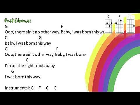 Born This Way - Lady Gaga (Ukulele Play Along)