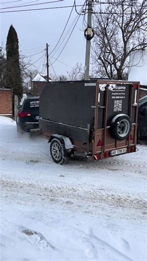 Розширюєм навички водіння з причепом. Зріжем дерева будь-якої складності у важкодоступних місцях. Вінниця. 096-888-66-64 #арборист #зрізаннядерев #причіпдомотоблоку #арбористика