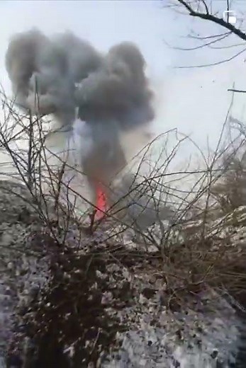 Flying Russian T72 Turret