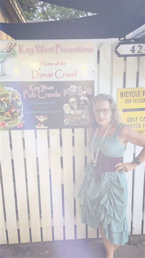 👻 Ready for a frightfully good time? Key West Promotions invites you to the Bone Island Haunted Pub Crawl! Leave the ordinary behind and dive into the eerie history of Key West. We’ll guide you through our most haunted bars, sharing fascinating (and chilling!) true stories of the island’s past residents. Sip on your favorite drinks while we explore the paranormal hotspots 😱🍸 🎟️ Tickets are selling fast! Secure yours today! 📸: Garrett E. #BoneIslandHauntedPubCrawl #KeyWest #HauntedPubCrawl #