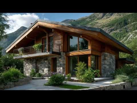 Modern Chalet Dream Homes | Luxury Mountain House Design Inspiration