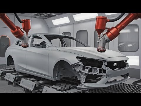 Inside a Fully Automated Car Factory - How Vehicles Are Built Step by Step