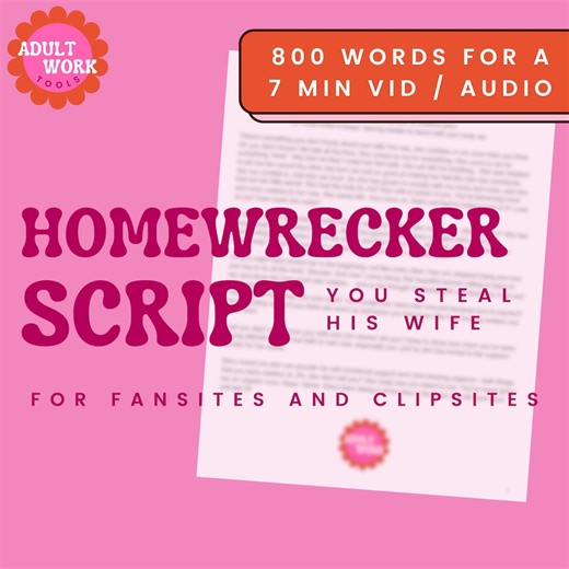 Femdom Homewrecker Script, Onlyfans, Fansly, Loyalfans (digital Download) - Etsy