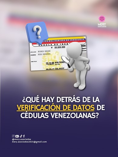 Corrección de registros de cédula en Venezuela