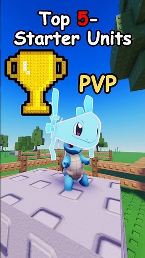 (PVP) Top 5 BEST STARTER Units In Garden Tower Defense! #towerdefense