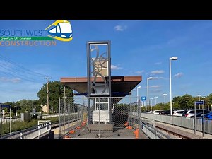 Southwest Light Rail Green Line Extention Construction Update - Summer 2023