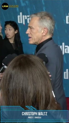 Christoph Waltz on Playing a Priest in Dracula