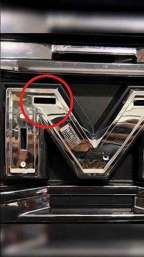 How to Replace the Front Emblem on a 2023-25 GMC Canyon.#shorts #black #gmc #Music #modified #emblem