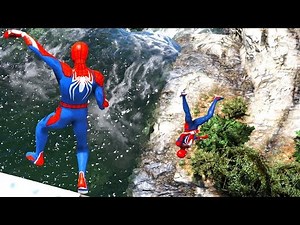 GTA 5 SPIDERMAN Mod Ragdolls Compilation #5 (GTA 5 Fails Funny Moments/Ragdolls)