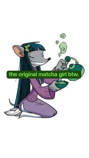 Violet from Thea Sisters Before Matcha Girlie Culture