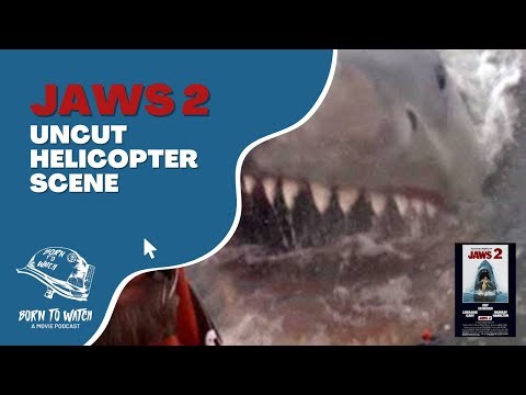 Jaws 2 Deleted Helicopter Attack Scene | uncut | Movie Recommendation | Classic Movie Scene