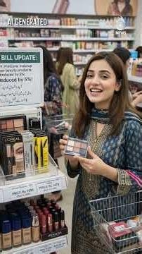 Pakistan Budget 2026 Beauty Products Relief | Import Duty Cut on Cosmetics & Perfumes - Aaj Digital