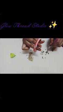 “Beautiful thread bangles design 💫Simple & elegant handmade bangles ✨ #BangleDesign