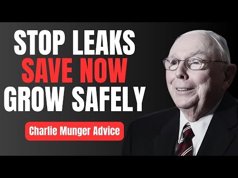 Charlie Munger’s Simple Rules To Stop You From Staying Broke