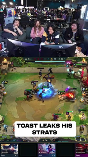 Teamfight Tactics on Instagram: "Leaking the strats @disguisedtoast? 👀 #tftparisopen #gaming #esports"