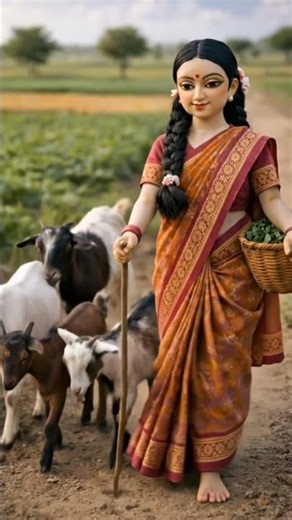 Sukoon Bhari Gaon Ki Subah 🌼🏞️🌅 #shorts #villagelife #2026