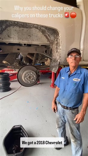 Jimmy’s Tire Center on Instagram: "2018+ Chevy Silverado brakes done right = pads + rotors + calipers. 🛻💨 🚨🛑 #tires #mechanic #mechaniclife #chevrolet #silverado"