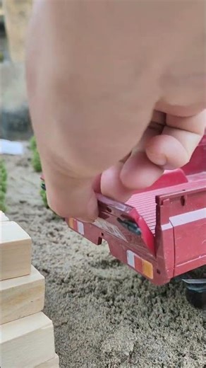 RC Logging Truck Transporting Wood