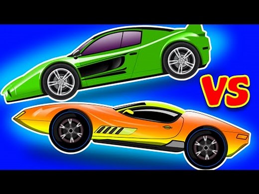 Sports Car VS Sports Car | Race for kids | Kids Video - video Dailymotion