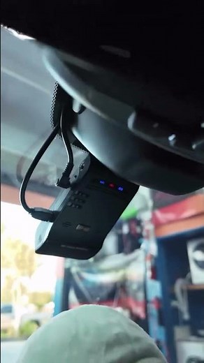 Install THINKWARE FRONT AND REAR DASHCAM WITH EXTERNAL BATTERY PACK #Dashcam #DashcamMoments