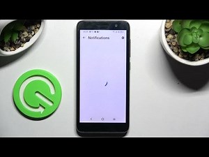 ALCATEL 1 (2022) How To Turn On / Off App Notifications