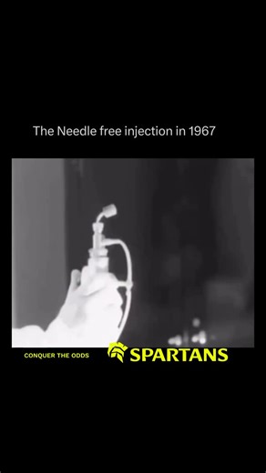 How Everything Works on Instagram: "Back in the 1960s, engineers unveiled a device that looked like science fiction come to life — a needle-free injector. Instead of piercing the skin with a needle, it used an ultra-fine, high-pressure jet of liquid — fired at nearly the speed of sound — to deliver vaccines and medicines through the skin in milliseconds. The result was faster dosing, less pain, and a lower risk of infection. And this wasn’t just a lab experiment — these jet injectors were actual