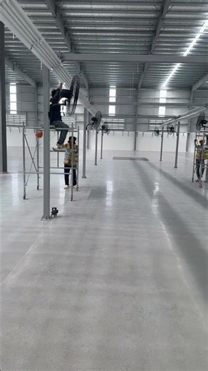 Check arranges and alignment for assembly line Lighting #siteoffice #building IMG 2957