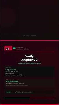 Angular Installation Guide | Create Your First Angular App #angular