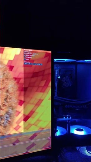 furmark test with new hotspot monitoring with 5090 #nvidia