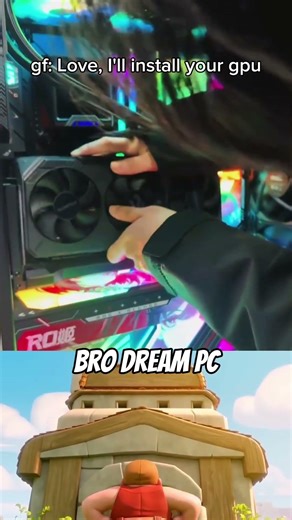 It doesn't install gpu with pc on #pcbuild #pcgaming #pc #gamingpc