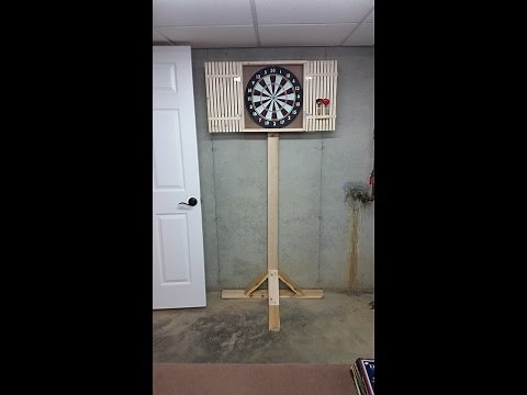 Dart Board Cabinet Stand