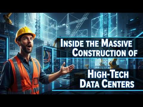 Inside the Massive Construction of High-Tech Data Centers | Tech Construction