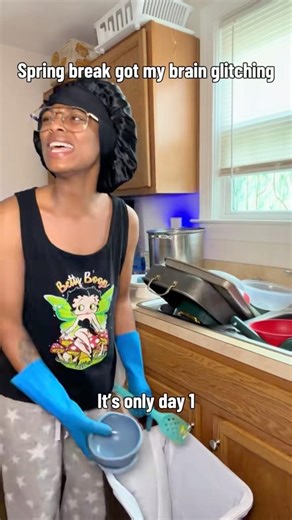 Spring break got me hearing things already 😭 (Day 1)