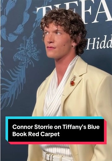 Connor Storrie's Funny Moments at Tiffany's Blue Book Gala