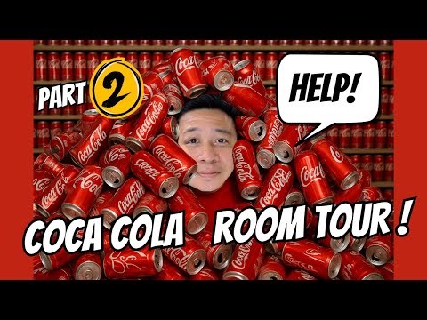 Inside My Coca-Cola Can Room! (Part 2) | Rare & Retro Coke Cans on Display