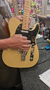 Installed a Certano T-Bender on a Tele today. Really easy installation and set up was also fairly simple. The guitar was tuned to open D. I set the G bender to a 1/2 step creating a Dsus4 chord and the B bender a whole step creating a D6 or Bm7 chord. Pretty cool devise. | Grand Central Music