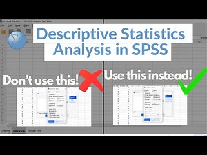 Descriptive Statistics in SPSS