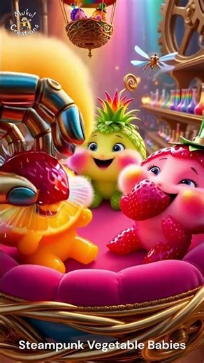 Clockwork Veggie Newborns – Inventor’s Workshop EP7 #youtubeshorts #funny
