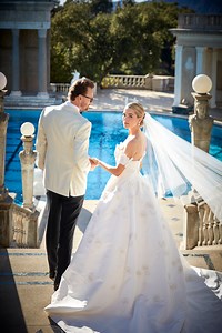 Inside Amanda Hearst and Joachim Rønning's Stunning Hearst Castle Wedding