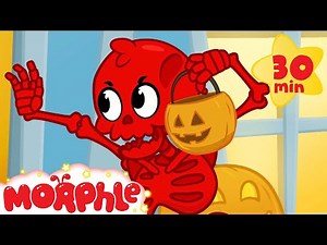 Morphle the Skeleton - My Magic Pet Morphle Halloween | Cartoons for Kids