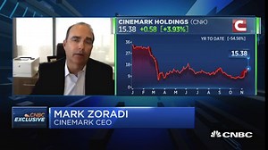 Watch CNBC's full interview with Cinemark CEO Mark Zoradi