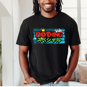 Nothing' Graphic Tee,nothing' Tee for Understated Fashion,'nothing' Wardrobe Essential,tee for Minimalist Vibes,graphic Tee,gift to Friend - Etsy Australia