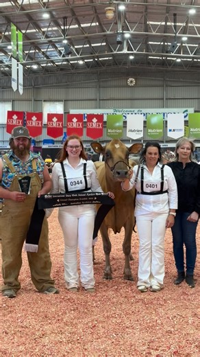 International Dairy Week on Instagram: "𝗜𝗗𝗪 𝟮𝟬𝟮𝟲 𝗡𝗮𝘁𝗶𝗼𝗻𝗮𝗹 𝗔𝘆𝗿𝘀𝗵𝗶𝗿𝗲 𝗦𝗵𝗼𝘄 —— 𝗝𝘂𝗻𝗶𝗼𝗿 𝗖𝗵𝗮𝗺𝗽𝗶𝗼𝗻 Munden farms Moloss Orange (Moloss), 1st Class 2, Karl Munden, Nilma North, VIC 𝗥𝗲𝘀𝗲𝗿𝘃𝗲 𝗝𝘂𝗻𝗶𝗼𝗿 𝗖𝗵𝗮𝗺𝗽𝗶𝗼𝗻 Killarney Grove Autograph F Ginny (Autograph), 1st Class 3, Jessica & Brad Gavenlock, Tallygaroopna, VIC —— 𝗜𝗻𝘁𝗲𝗿𝗺𝗲𝗱𝗶𝗮𝘁𝗲 𝗖𝗵𝗮𝗺𝗽𝗶𝗼𝗻 Lara Unnca Loreal 4 (Uncca), 1st Class 8, Andrew and Fleur Ferguson, Toolamba, VIC 𝗥𝗲𝘀𝗲𝗿