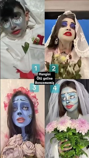 I burst out laughing at number 1 😂😂 Let's preserve the dead bride makeup!