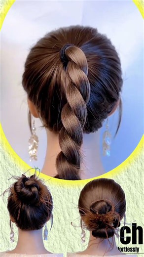 #A hairstyle that even people with poor hands can learn#Hairstyle tutorial#Compile and dis