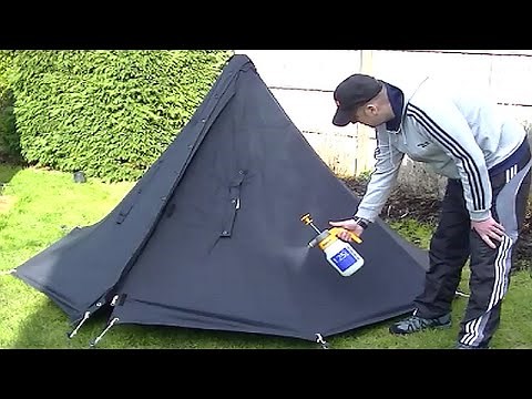 How I Waterproofed my Polish Lavvu Poncho Tent