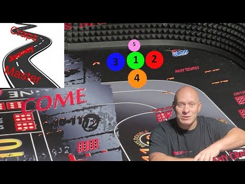 Craps Table Landing Zones - Step 8 - Learn to Shoot The Dice
