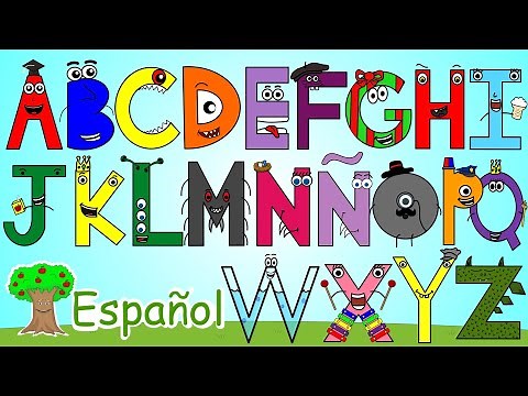 Las letras y sus colores | Canción infantil | Rima Infantil